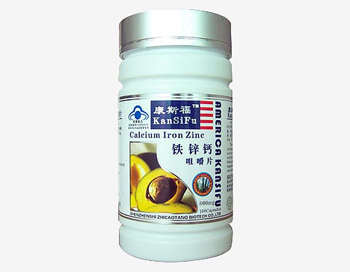 铁锌钙咀嚼片